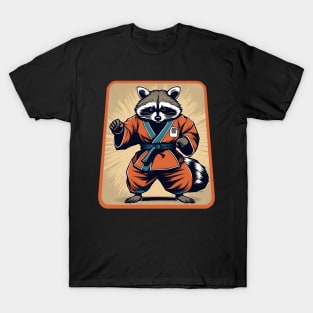 Raccoon judo T-Shirt